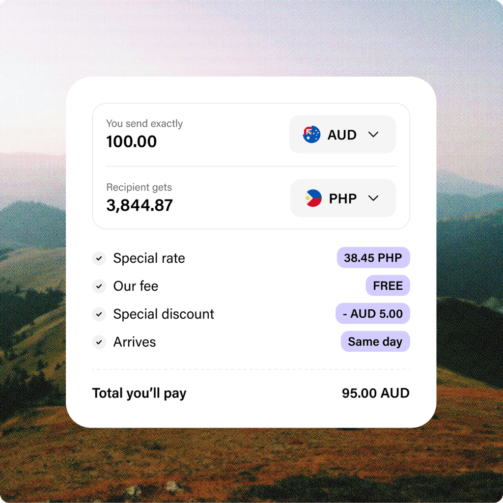 No surprises or hidden fees, just transparency