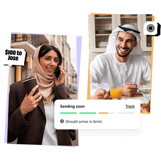 sending money