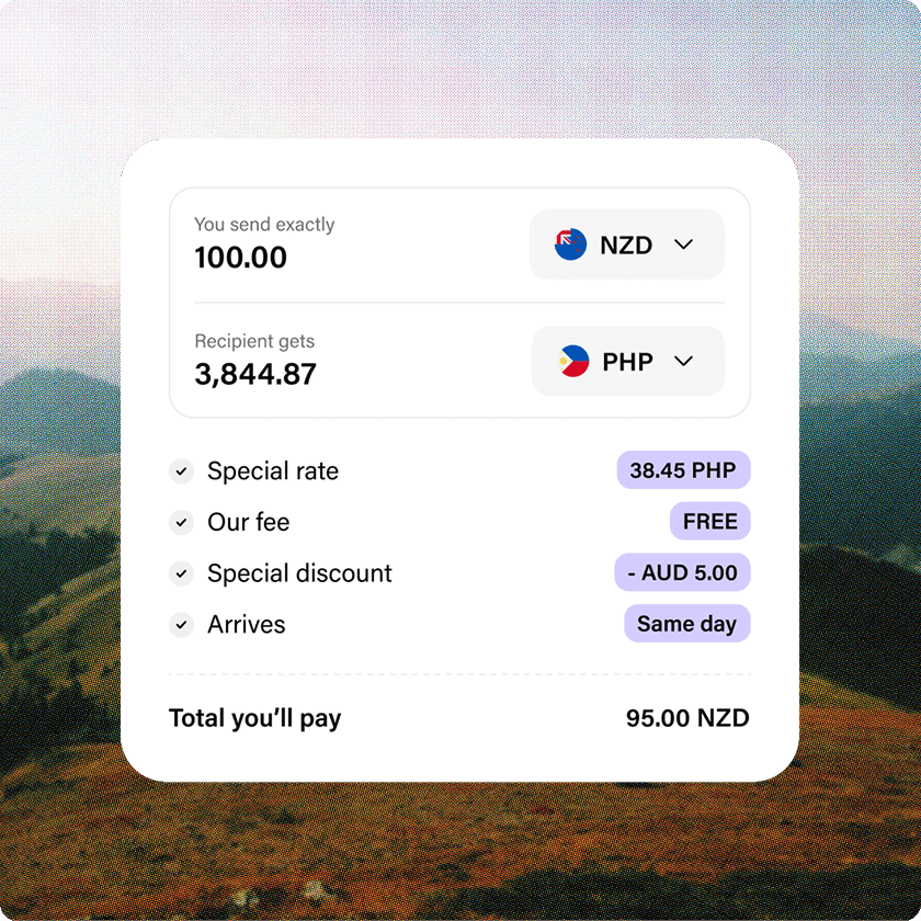 No surprises or hidden fees, just transparency